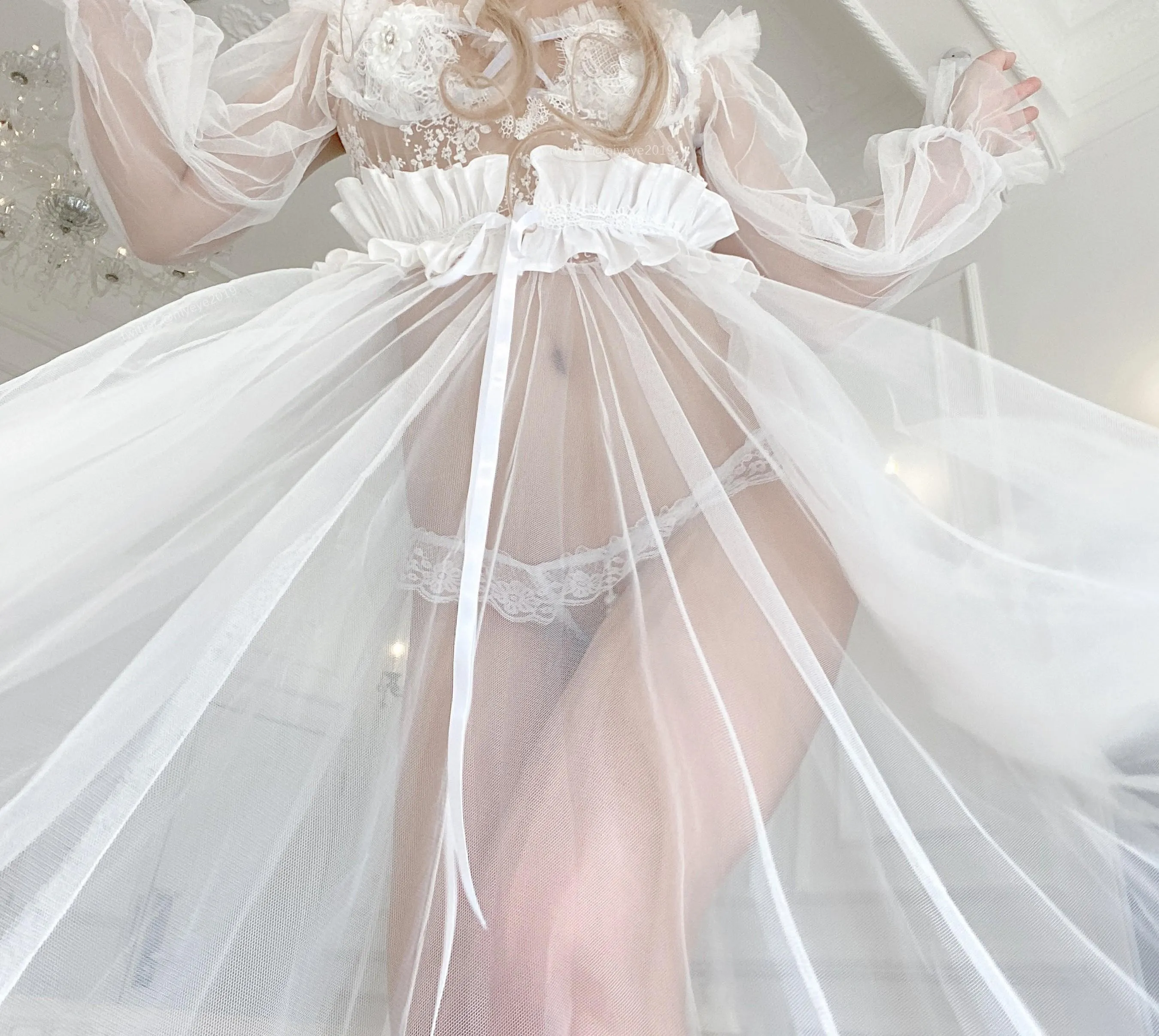 白烨 – NO.31 珍珠花嫁-自拍1 [21P]插图4